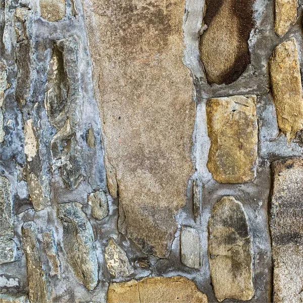 Eski taş duvar arka planı. Taş zemin