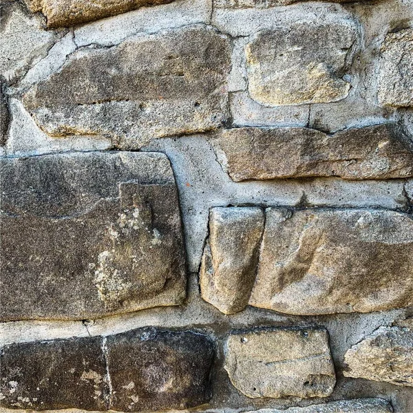 Eski taş duvar arka planı. Taş zemin
