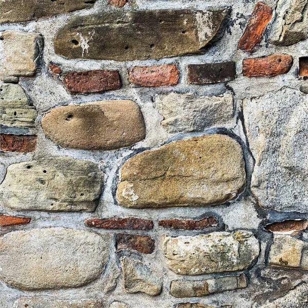 Eski taş duvar arka planı. Taş zemin