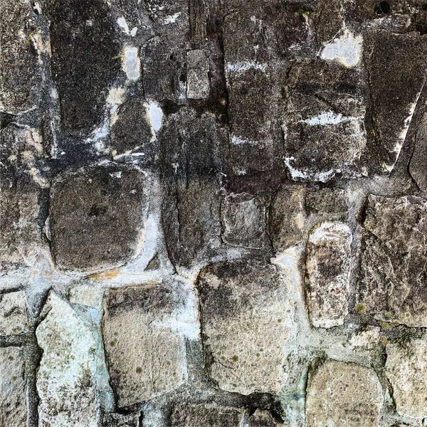Eski taş duvar arka planı. Taş zemin