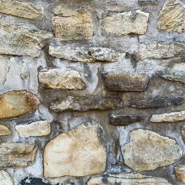 Eski taş duvar arka planı. Taş zemin