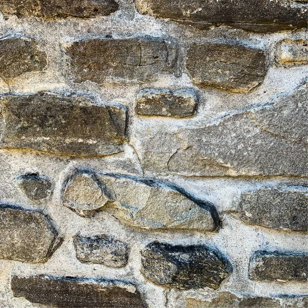 Eski taş duvar arka planı. Taş zemin