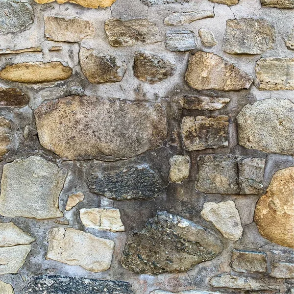 Eski taş duvar arka planı. Taş zemin