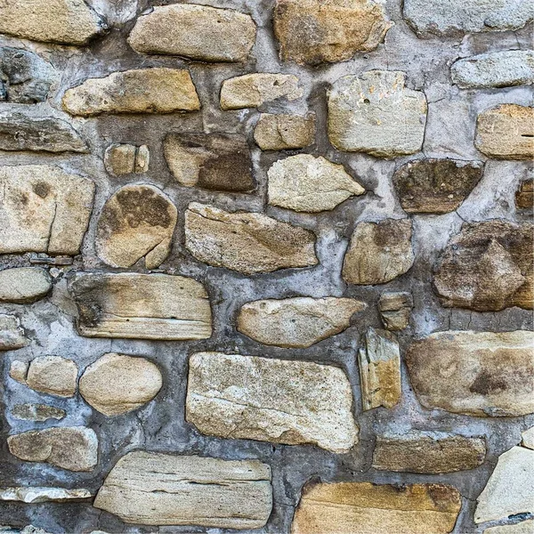 Eski taş duvar arka planı. Taş zemin