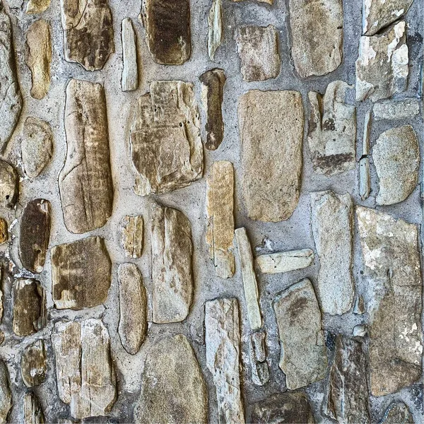 Eski taş duvar arka planı. Taş zemin