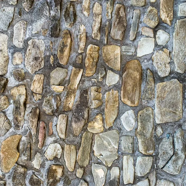 Eski taş duvar arka planı. Taş zemin
