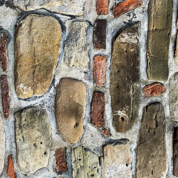 Eski taş duvar arka planı. Taş zemin