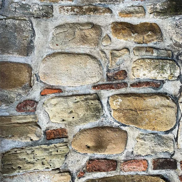 Eski taş duvar arka planı. Taş zemin