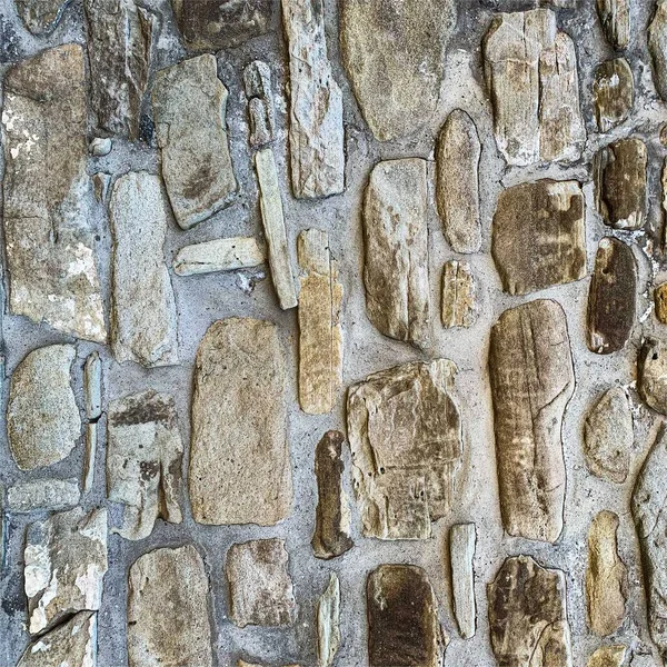 Eski taş duvar arka planı. Taş zemin