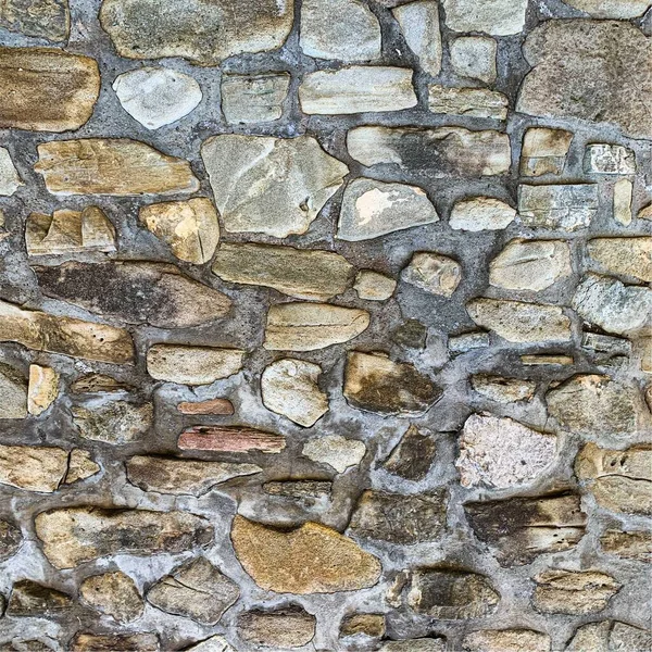 Eski taş duvar arka planı. Taş zemin