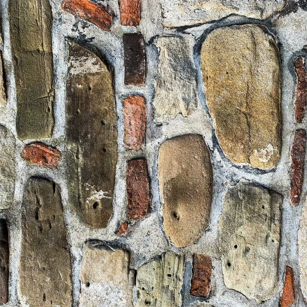 Eski taş duvar arka planı. Taş zemin