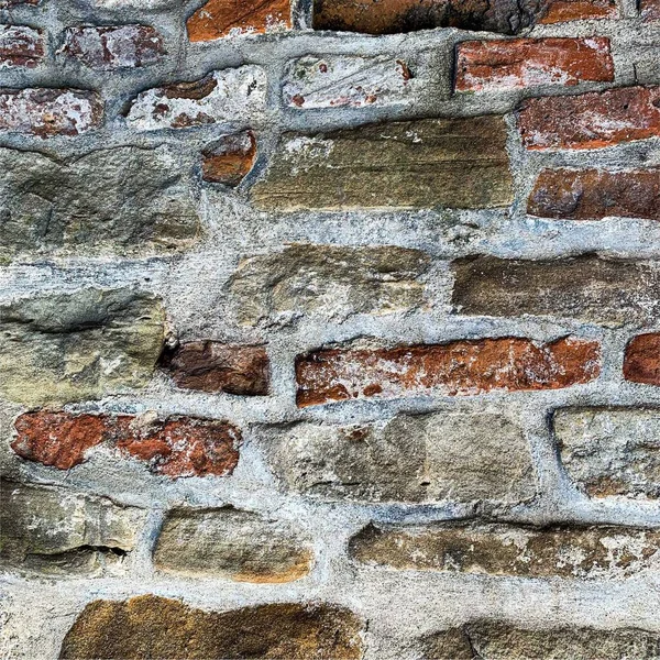 Eski taş duvar arka planı. Taş zemin