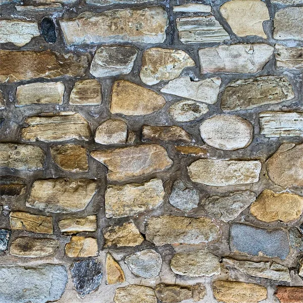 Eski taş duvar arka planı. Taş zemin