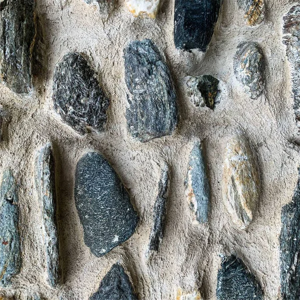 Eski taş duvar arka planı. Taş zemin