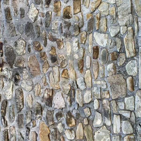 Eski taş duvar arka planı. Taş zemin