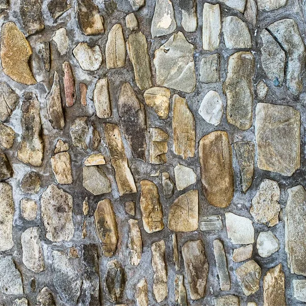 Eski Taş Duvar Arka Planı Taş Zemin — Stok fotoğraf