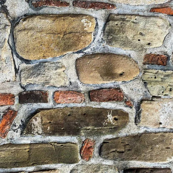 Eski taş duvar arka planı. Taş zemin