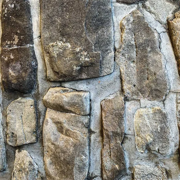 Eski taş duvar arka planı. Taş zemin