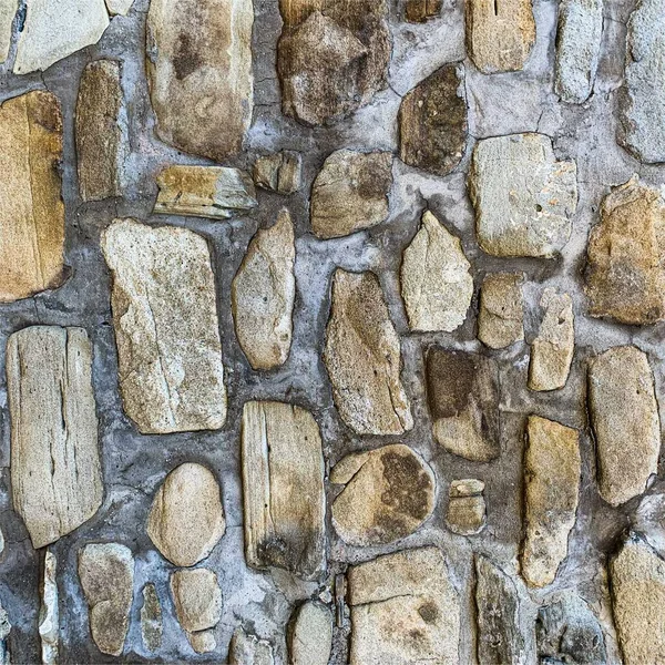 Eski taş duvar arka planı. Taş zemin