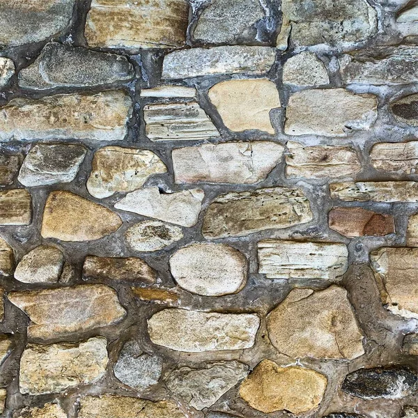 Eski taş duvar arka planı. Taş zemin