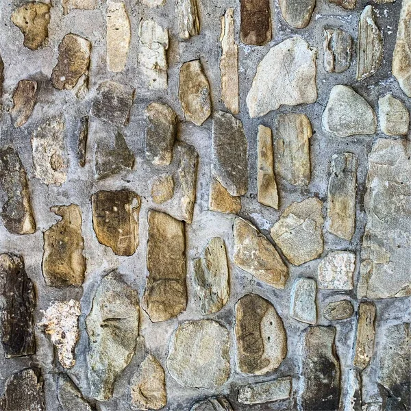 Eski taş duvar arka planı. Taş zemin