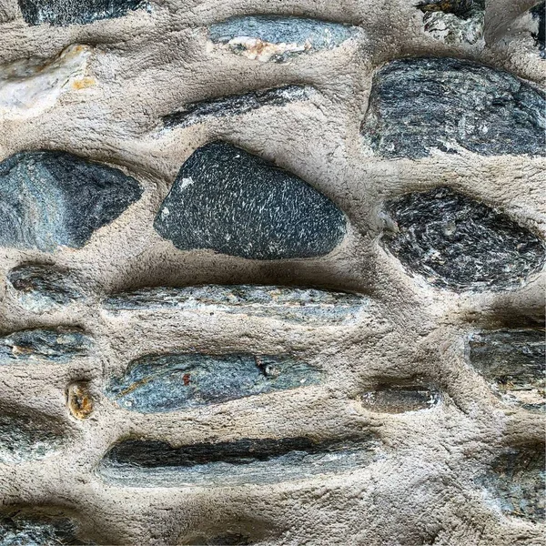 Eski taş duvar arka planı. Taş zemin