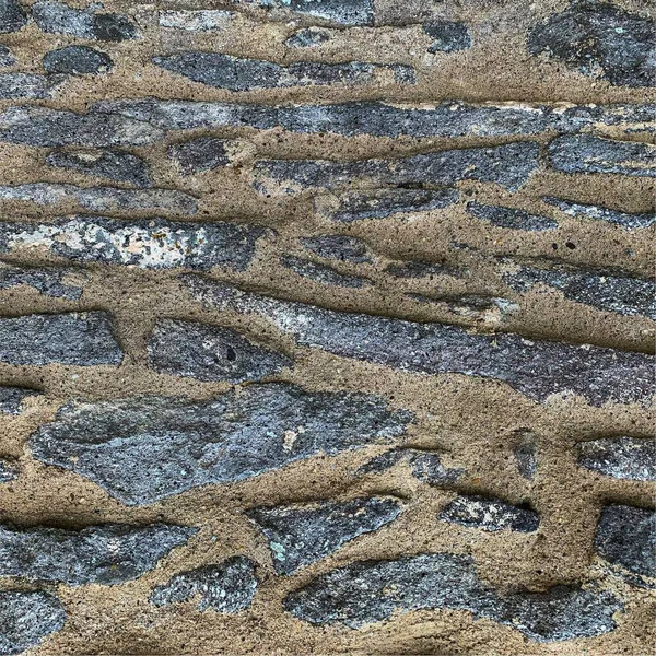 Eski taş duvar arka planı. Taş zemin