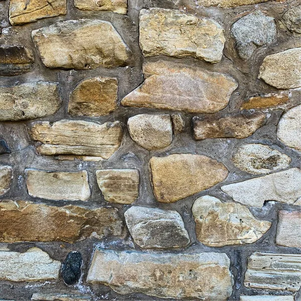 Eski taş duvar arka planı. Taş zemin