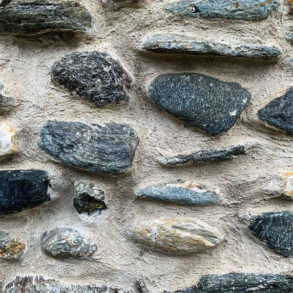 Eski taş duvar arka planı. Taş zemin