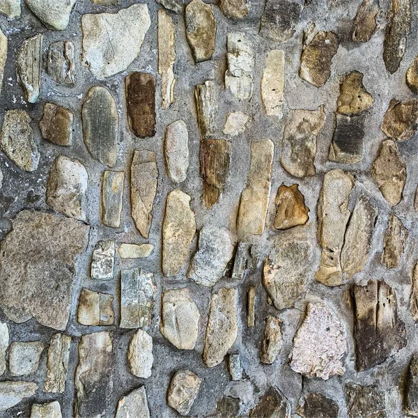 Eski taş duvar arka planı. Taş zemin