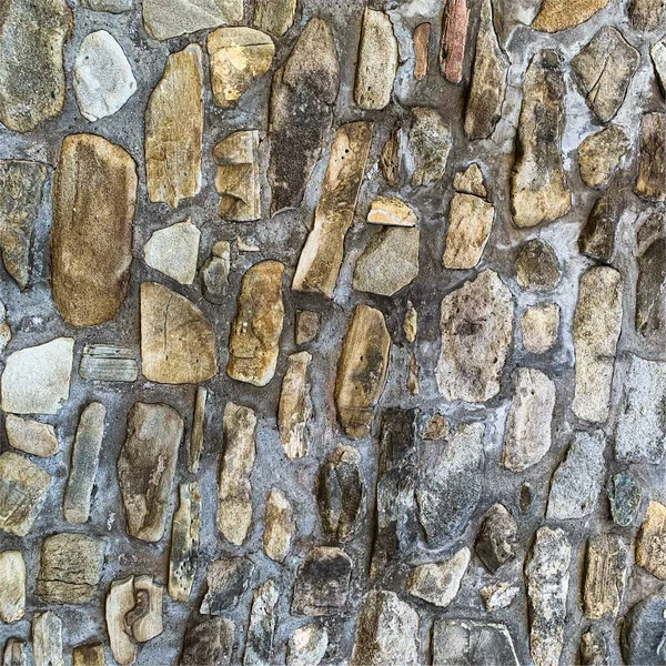 Eski taş duvar arka planı. Taş zemin