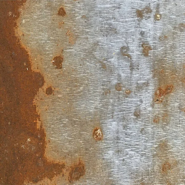 Rusty Kovová Povrchová Textura Rusty Pozadí — Stock fotografie