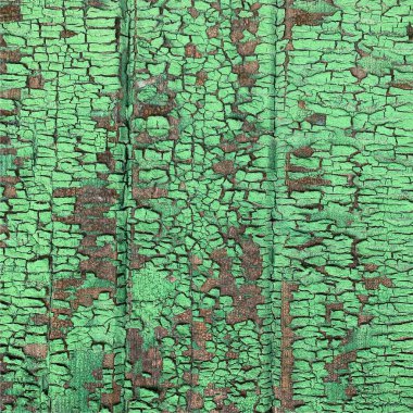 Yıpranmış boya desenli ahşap bir duvar.