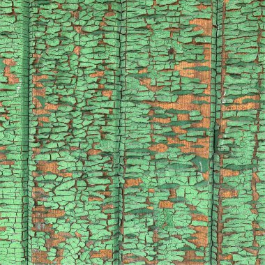 Yıpranmış boya desenli ahşap bir duvar.