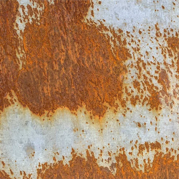 Rusty Kovová Povrchová Textura Rusty Pozadí — Stock fotografie