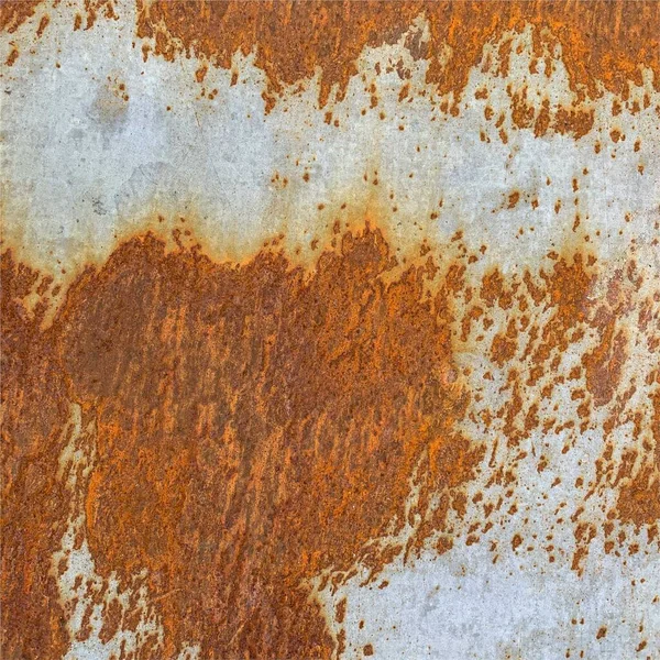 Rusty Kovová Povrchová Textura Rusty Pozadí — Stock fotografie