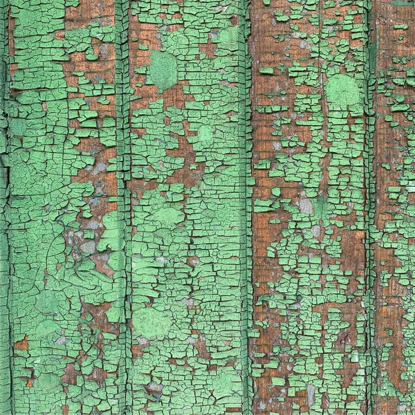 Wooden Wall Weathered Paint Texture — Stock Photo, Image