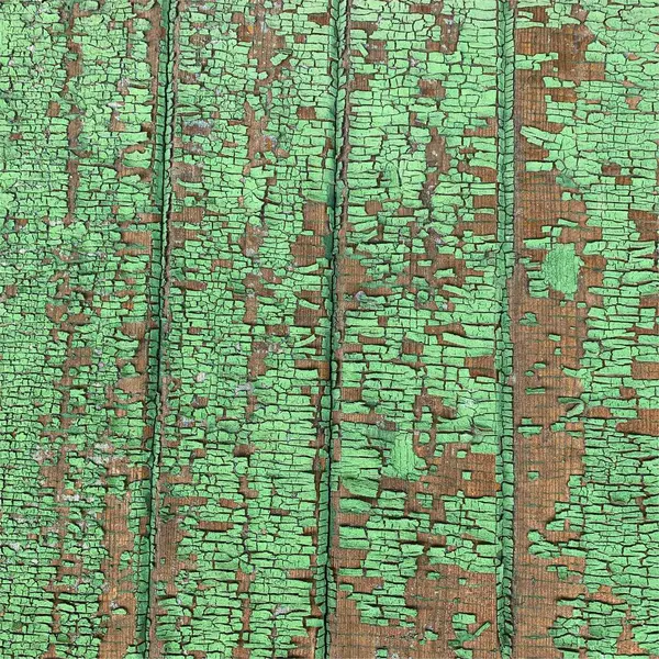 Wooden Wall Weathered Paint Texture — Stock Photo, Image