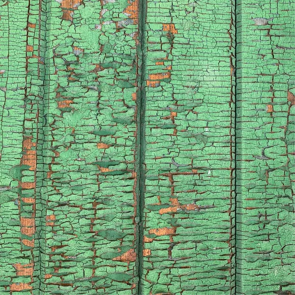 Ściana Drewniana Teksturą Farby Wietrznej — Zdjęcie stockowe