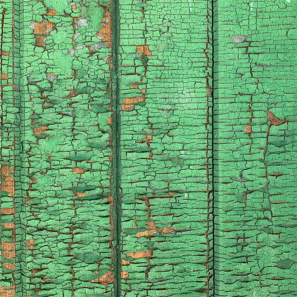 Wooden Wall Weathered Paint Texture — ストック写真