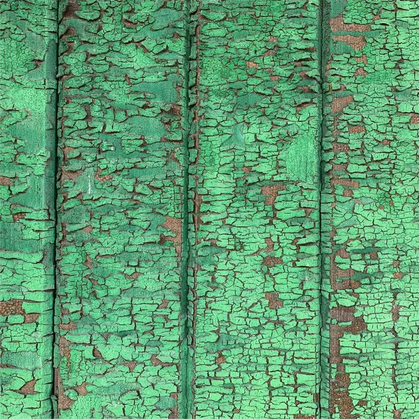 Holzwand Mit Verwitterter Farbstruktur — Stockfoto