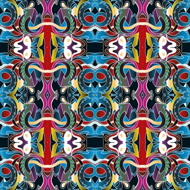 Tasarımınız için graffiti tarzında geometrik, soyut, pürüzsüz desen