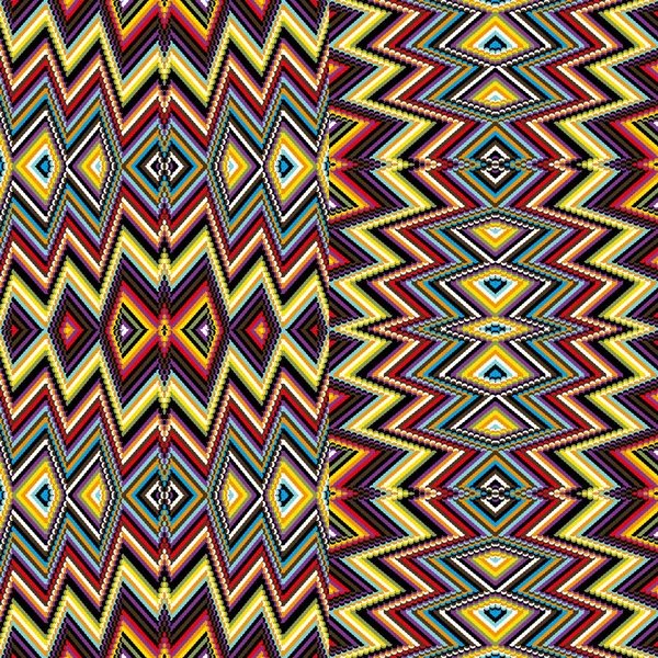 落書きの抽象的な色の背景美しい多角形明るい幾何学的なシームレスなパターン — ストックベクタ