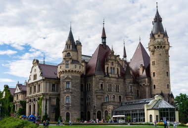 Moszna köyündeki tarihi konut