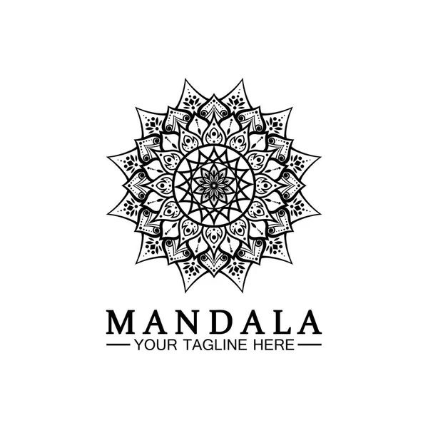 Дизайн Логотипу Мандала Векторний Шаблон — стоковий вектор