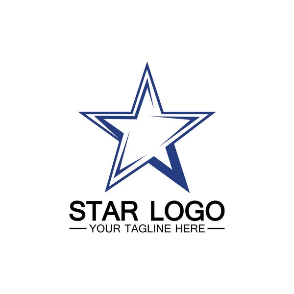 Star Ikon Mall Vektor Illustration Design — Stock vektor