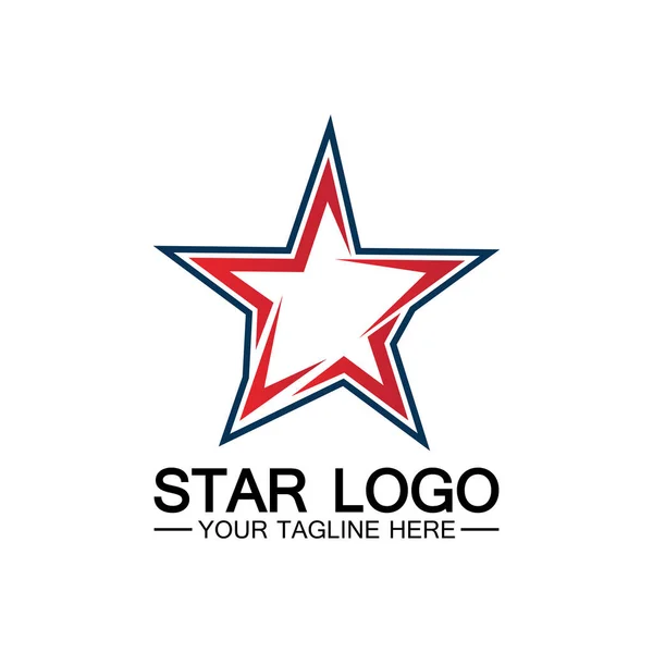 Star Ikon Mall Vektor Illustration Design — Stock vektor