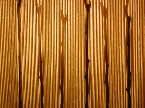 Silhuetas Galhos Plástico Decorativo Que São Colocados Sacos Com Datas — Fotografia de Stock