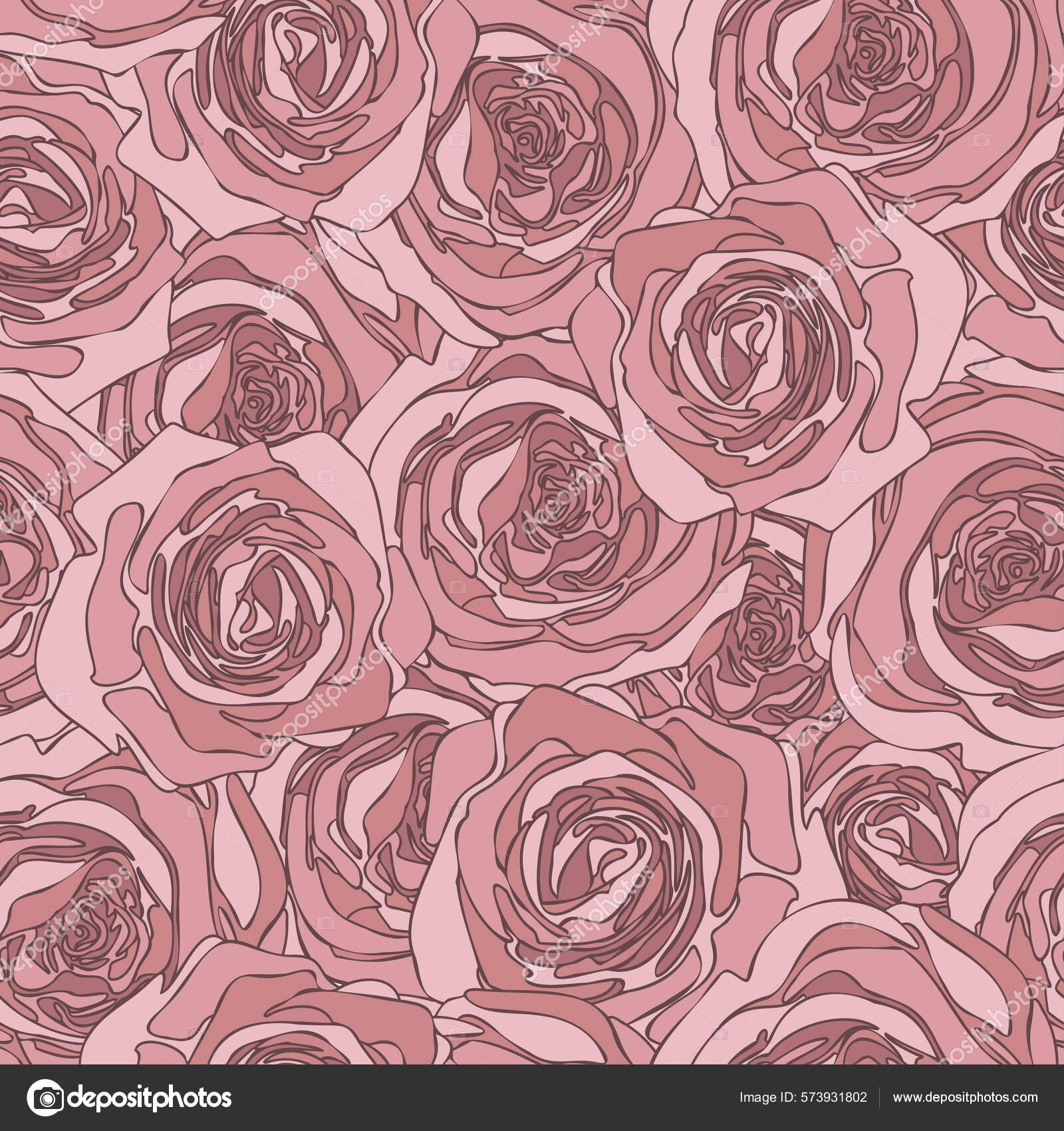 추상적 먼지가 장미꽃 꽃잎의 손으로 꽃무늬가 미학적 벽지를 스톡 벡터 - ©lopolitt 573931802, image size:1600x1700