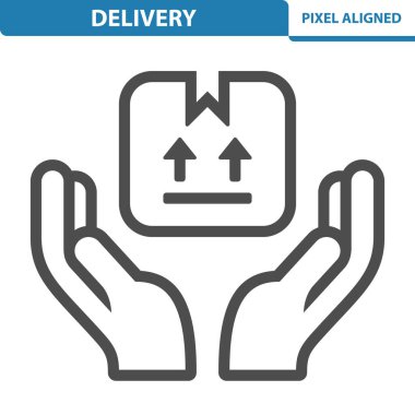 servis simgesi, vektör illüstrasyonu